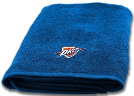 Oklahoma City Thunder Bath Towel Dimensions are 25 x 50 inches - $32.62