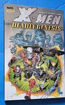 X-Men Deadly Genesis HC Ed Brubaker 1st Print Trevor Hairsine Vulcan Darwin NM - £70.61 GBP