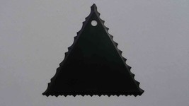 3 - New ECO Multi-use Black 3-in-1 Plastic Cake Icing Combs with Hang Holes - $10.00