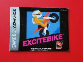 Excitebike NES Series Nintendo Game Boy Advance Booklet Manual *No Game* - £14.79 GBP