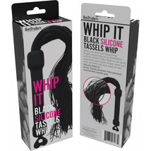 Whip It Black Pleasure Whip With Tassels - $35.94