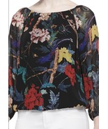 alice + olivia Alta Floral Print Top Size XS - $1,413.68 MXN