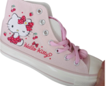 New Anime Pink High Tops Kitty Sneakers Canvas Shoes Japanese Kawaii Adults - $19.95