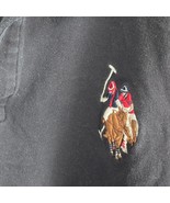 US Polo Assn Mens XL Black Polo Shirt Embroidered Big Pony Short Sleeve ... - $511.56 MXN