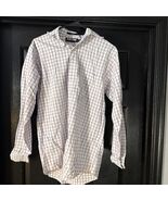 Kirkland Signature Button Down Iron Free Shirt 15 1/2 (33) Purple White ... - €10,28 EUR