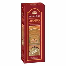 Hem Precious Chandan Incense Sticks Hand Rolled Natural Home Fragrance A... - £14.66 GBP