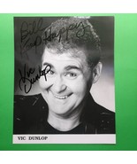 Vic Dunlop Signed 8 x 10 Photo Little Big League B&amp;W Glossy Comic 1990s - £30.57 GBP