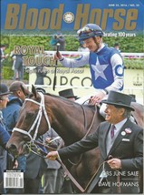 2016 - June 25th Issue of  Blood Horse Magazine - TEPIN on the cover - £14.05 GBP