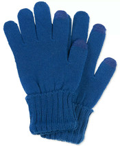 Womens Touchscreen Gloves Solid Blue Recycled STYLE &amp; CO $18 - NWT - £3.53 GBP
