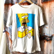 Nwt New the Simpsons Homer Tie Vintage Tshirt Shirt Sz L Large - $24.99
