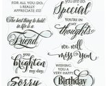 Penny Black Clear Stamps 5&quot;X7&quot;-Special Thoughts - $14.99