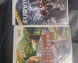 LOT OF 2 Cabela&#39;s:  Survival: Shadows of Katmai +BIG GAME HUNTER 2012 (Wii) - £5.40 GBP