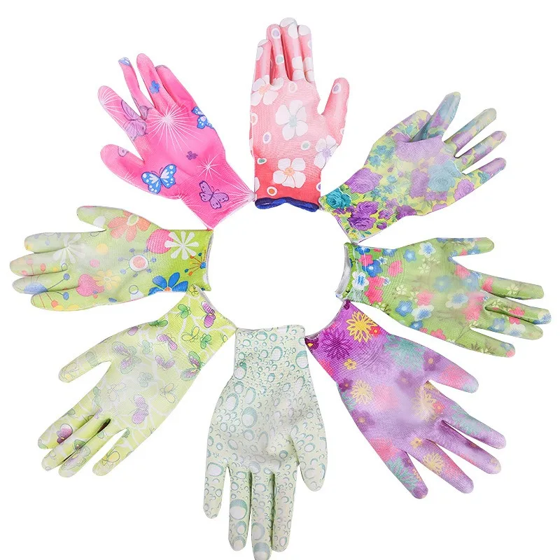 1Pair Wor Gloves Non-Slip Household Gloves Planting Yard Cleaning Palm-C... - $49.66