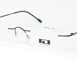 TIM DILSEN TD283 BLACK EYEGLASSES GLASSES METAL RIMLESS 50-18-135mm Germany - $57.31