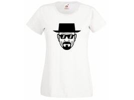 Womens Breaking Bad Heisenberg with Sunglasses T-Shirt; Serious Walter Tshirt - $24.74