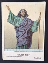 Antique 1905 Heidelberg “Golden Text” Lesson Picture Lithograph Card - $8.00