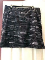 NWT Ladies PING Black &amp; Gray MONA Golf Skort - size 10 12 14 16 $86 - $32.99