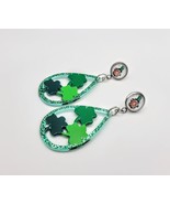 St. Patrick&#39;s Day Luck of the Irish Fashion Stud Dangle Earring - £19.65 GBP