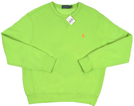 NEW Polo Ralph Lauren Sweatshirt!   Bright Green or Red  Crewneck - $49.99