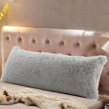 Reafort Luxury Long Hair, Pv Fur, And Faux Fur Body Pillow Cover/Case 21... - £30.75 GBP