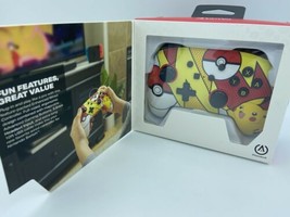 Nintendo Switch Enhanced Wired Controller (Pokemon Pikachu Pop Art by PowerA) - £19.15 GBP