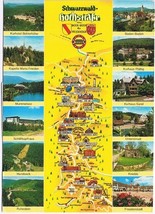 Germany Postcard Die Schwarzwaldhochstrasse Von Baden-Baden Bis Fruedens... - $2.12