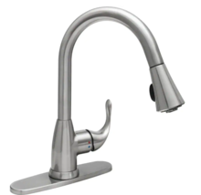 Glacier Bay 883-432 Market Pull-Down Sprayer Kitchen Faucet - Stainless Steel - £67.40 GBP