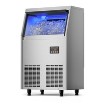 Coolski IM-100 Commercial Ice Maker, 100lbs/Day, 34lb Bin, Under Counter - $4,955.47 MXN