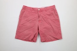 Vineyard Vines Mens Size 34 Faded Above Knee Flat Front Breaker Shorts Red - £27.21 GBP