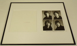 The Beatles Framed 16x20 Photo &amp; White Album Cover Display - £62.01 GBP