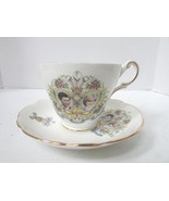 HERITAGE REGENCY BONE CHINA TEACUP &amp; SAUCER CHARLES &amp; DIANA 1981  ENGLAND - €16,06 EUR