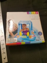 Intex My Baby Float Inflatable Swimming Pool Kiddie Tube Raft | 56581EP - £9.56 GBP