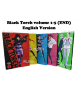 Black Torch Manga English Vol 1-5 Full Set New by Tsuyoshi Takaki DHL EX... - $138.65 CAD