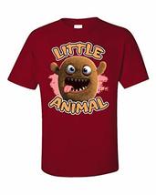Furry Brown Little Animal Tongue Sticking Out Design - Unisex T-Shirt - £23.67 GBP
