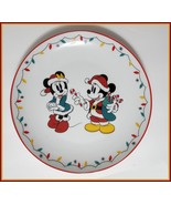 NEW Williams Sonoma Disney Mickey and Minnie Mouse Christmas Salad Plate... - £6.28 GBP