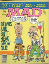 ORIGINAL Vintage June 1995 Mad Magazine #336 Beavis and Butthead Lois + Clark ER - £15.81 GBP
