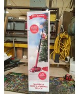 Mr Christmas 43” African American Santa Tree Lighting Cherry Picker Truc... - $32.90 CAD