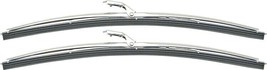 OER Stainless Steel Blade W/ Rubber Insert Set AMC Buick Cadillac Oldsmobile - $49.98