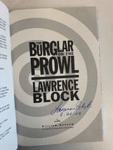 The Burglar on the Prowl Lawrence Block signed first edition book - £39.23 GBP