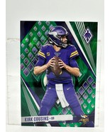 2023 Panini Phoenix Kirk Cousins #29 Green Parallel 10/25 Vikings - $14.50