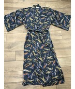 Smithsonian Institution Robe men&#39;s Fighter Plane airplanes jets WWII Wol... - $53.31 CAD