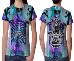 Illuminati All Seeing Eye Womens Printed T-Shirt Tee - $14.53+