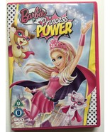 BARBIE IN PRINCESS POWER (UK DVD, 2014) - £0.76 GBP