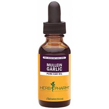 Herb Pharm Mullein/Garlic Herbal Ear Oil 1 Ounce - £10.45 GBP