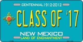 Class of &#39;17 New Mexico Novelty Metal License Plate LP-6668 - $18.95