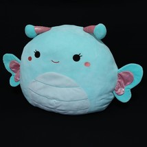 Squishmallows Reina the Butterfly Sea Green 16&quot; Stuffed Plush Kellytoy 2019 - $32.11