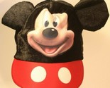 Mickey Mouse Hat Cap with Ears Disney Black  Children Walt Disney World ba1 - $11.87