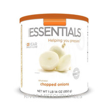 Essentials Chopped Onions Large #10 Cans Emergency Long Term Prep Food, 25 Years - £23.65 GBP