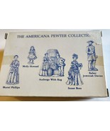 NEW The Americana Pewter Collection #AH71 Ausbergs with Keg &amp; 4 People F... - £4.39 GBP