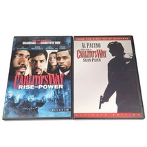Carlitos Way DVD Lot Original and Rise to Power Prequel Carlito Brigante  - £4.28 GBP